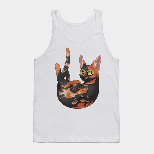 Cozy Tortoiseshell Tank Top by Phoenix Baldwin